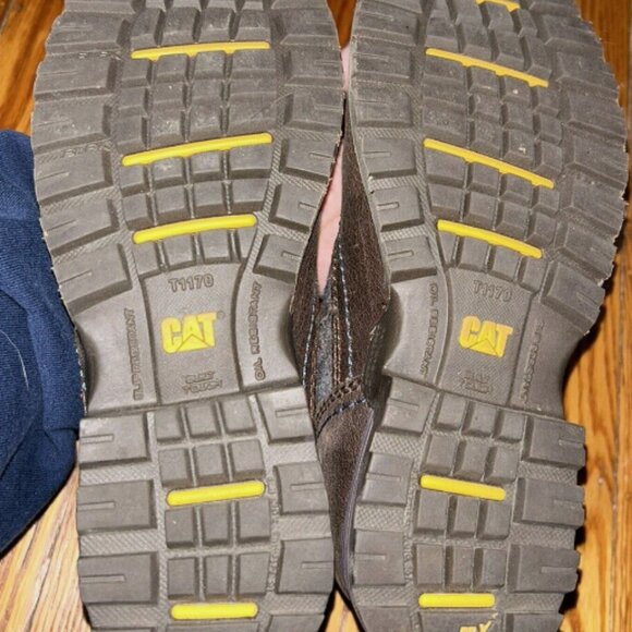 CAT Footwear Women's Jace St Industrial Steel Toe Suede Wool Boots Size 6 - Picture 3 of 5